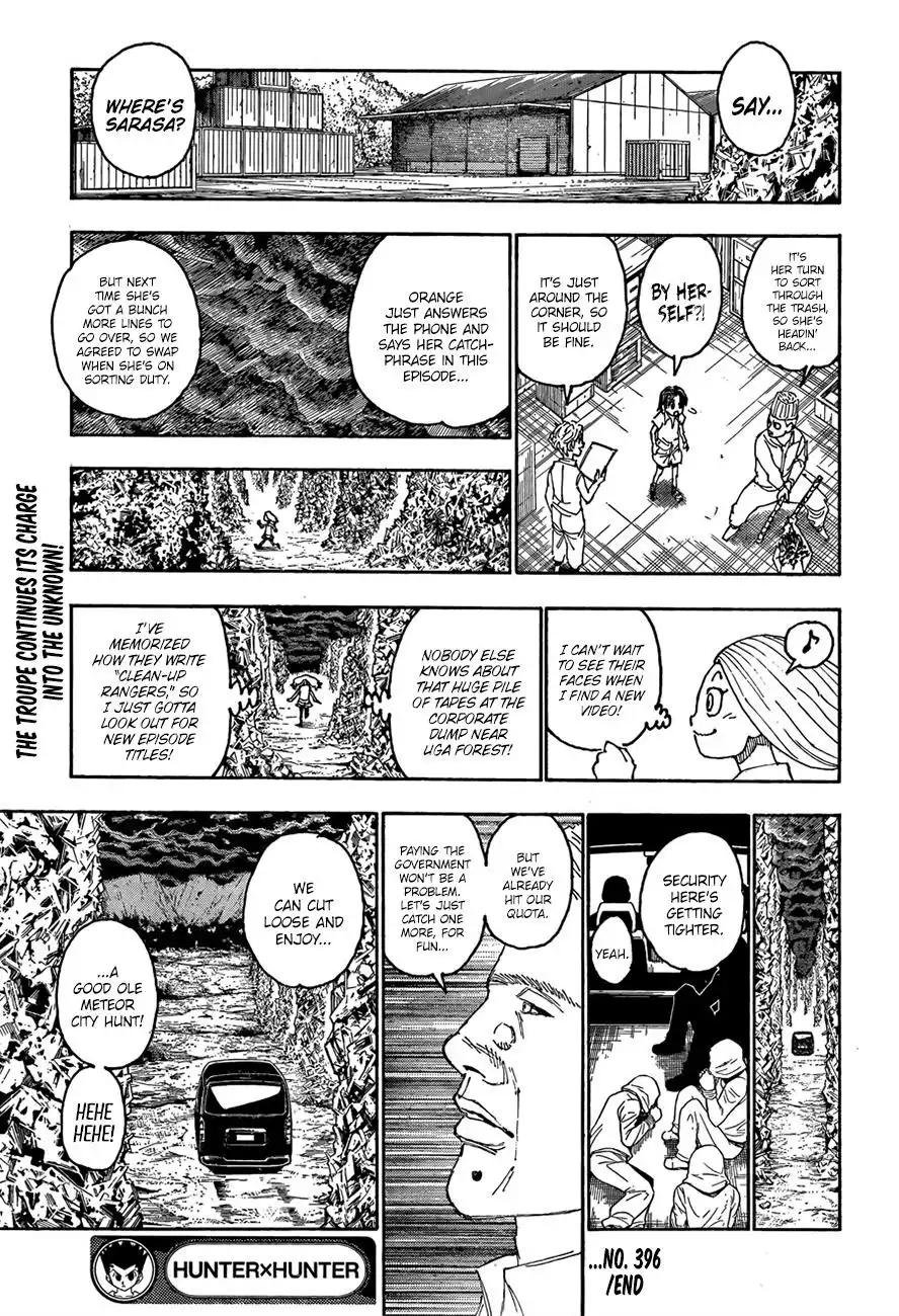 Hunter x Hunter Chapter 396 19